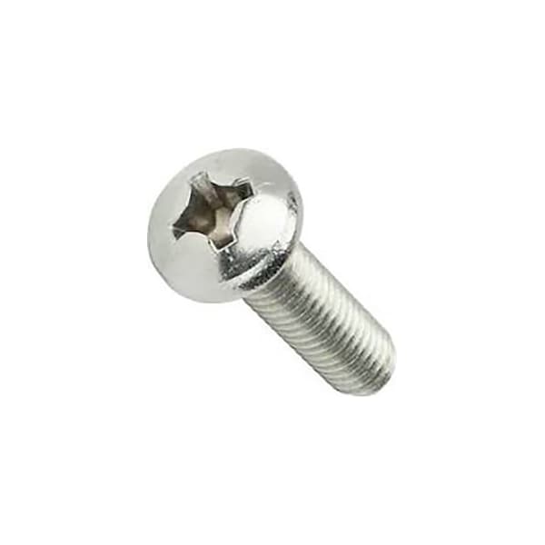 Titan Fasteners M8-1.25 x 30 mm Phillips Pan Machine Screw, Plain Steel, 100 PK CNC08030 - main